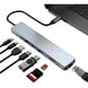 thumbnail image 1 of Adaptador Multipuerto Hub Tipo C 8 En 1 Hdmi Rj45 Usb Sd Td, 1 of 2