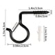 thumbnail image 4 of 20/36pcs Q Hooks, Screw Hooks For Outdoor Lamp Posts, Christmas Lamp Posts, String Plants, Fairy Lights, Multi-purpose: For Hanging Plants, Chandeliers, Potted Plants, Birdhouses, Wind Chime Party Dec, 4 of 4