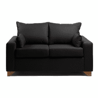 Muebles New - Sofa Stefany Negro Lino