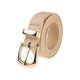 thumbnail image 1 of INSPIRE CHIC Cinturón de mujer de cuero sintético con hebilla dorada/plata, cinturones de cintura casuales de 0.9" de ancho para jeans, pantalones, vestidos 42.1x0.9"(LxW) Hebilla de oro-Albaricoque, 1 of 6