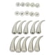 thumbnail image 1 of 10 Piezas De Tachuelas De Remache De Metal Con Pinchos DIY Bolsa Punk Cinturón Zapatos Manualidades, 1 of 3