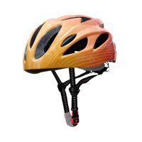 Ioensy - Casco De Bicicleta Para Niños Casco De Bicicleta De Moda Para Andar En Bicicleta Deportes Al Aire Libre Amarillo Naranja