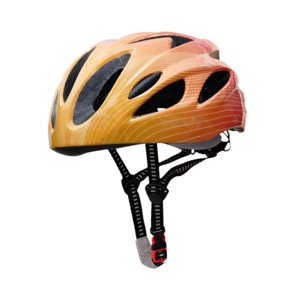 Ioensy - Casco De Bicicleta Para Niños Casco De Bicicleta De Moda Para Andar En Bicicleta Deportes Al Aire Libre Amarillo Naranja