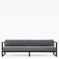 Form Design - Sofá 3C Montego Ole Gris Oscuro/Gris