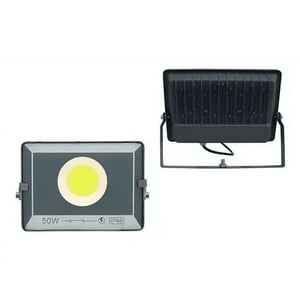 Leonimport - Luz Lampara Foco Led Plano Reflector 50W Exterior