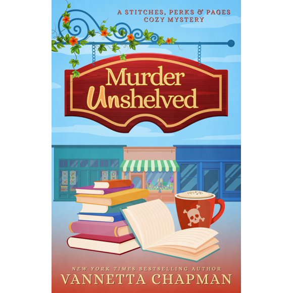 Murder UnShelved: Un misterio acogedor de Stitches, Perks & Pages