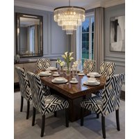 Mylhogar - Juegos De 6 Fundas Para Sillas Con Diseño Elastico