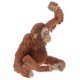thumbnail image 3 of figura de modelo de animal plástico figurita ni?os regalo de juguete decoración del hogar orangután rojo, 3 of 5