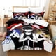 thumbnail image 1 of Kawaii Omori Bedding Set Bed Aldult Kid Bedroom Duvetcover Bed Sheet Bed Sheets, 1 of 5