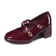 thumbnail image 2 of Zapatos Taco Casual PU Acharolado Mujer Cuadrado Weide GH220, 2 of 3