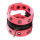 thumbnail image 5 of Pulsera Con Cremallera Pulsera Ancha De Cuero PU Para Adultos Unisex Halloween Rosa, 5 of 5