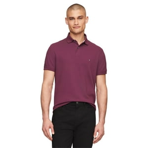 Polo Tommy Hilfiger 1985 Slim De Manga Corta Para Hombre