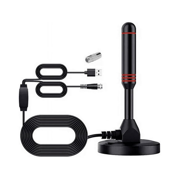 Antena Tv Digital Interior Hd Amplificada Usb 100