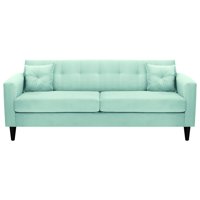 Bodevir - Sofa New Retro 3Cg Felpa 00 Verde Agua