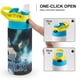 thumbnail image 4 of Blue Exorcist Botella de Agua con Tapa Pop Top de Un Toque, Acero Inoxidable, a Prueba de Fugas, para Deportes, Botella Infantil azul 12 oz, 4 of 6