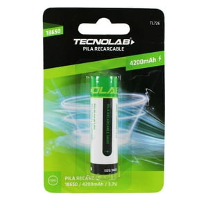 Tecnolab - Pila Recargable 18650 De 4200Mah - Ps