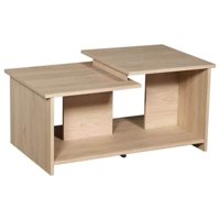 Importclick - Mesa Centro Melamina Café Claro 41X89X53 Cm