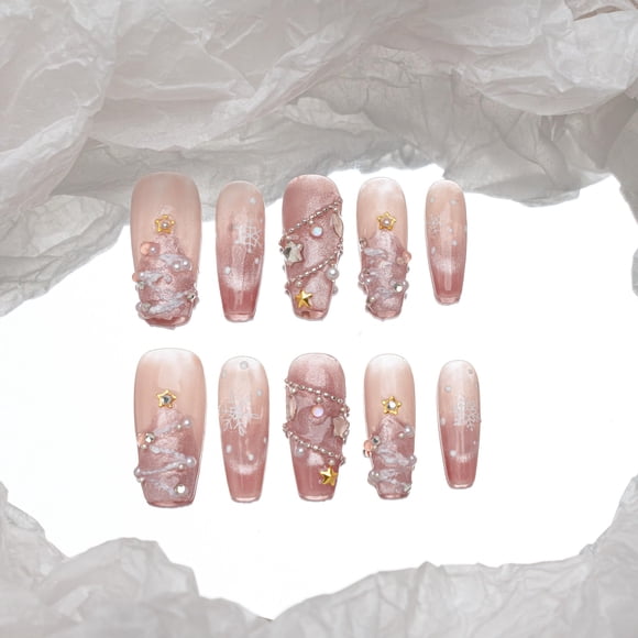 Uñas Postizas Sun&Beam Nails Nude Pink #196 S
