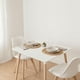 thumbnail image 3 of Comedor Mesa Aroa Blanca 80x80 cm + 2 Sillas Tulip Blanca, 3 of 4