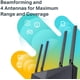 thumbnail image 5 of Router WiFi 6 TP-Link Archer AX10 802.11ax con 4 puertos LAN, 5 of 7