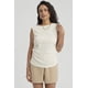 thumbnail image 1 of Polera Mujer Recogido Abertura Crema, 1 of 8