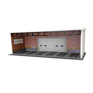 Bothyi - Vitrina Expositora Para Maquetas De Coches A Escala 1/64, Organizador De Dioramas Para Maquetas De Garaje