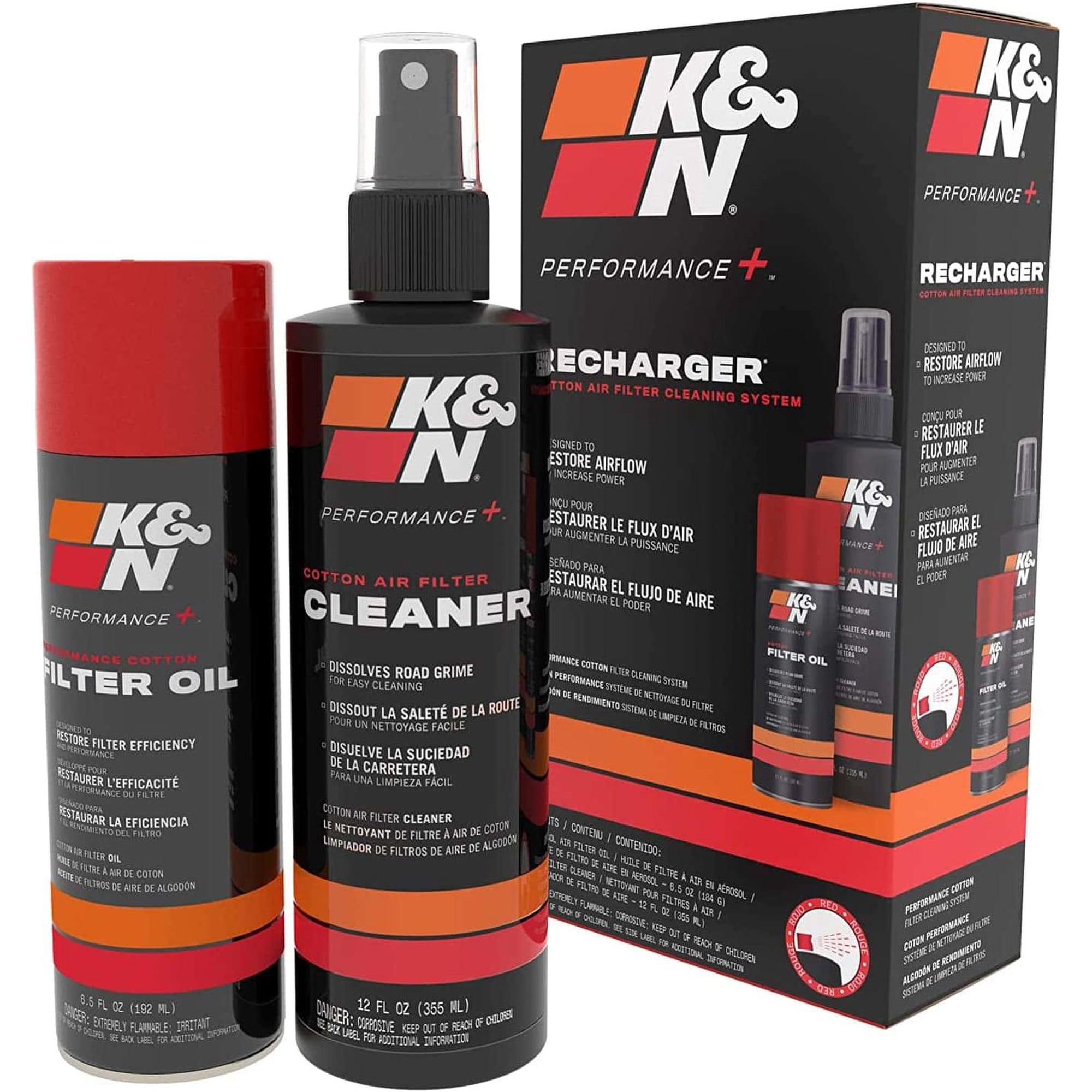 Kyn - Kit Limpieza Para Filtros De Aire Alto Flujo K&n Original