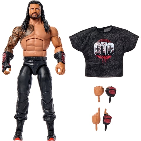 Figura De Acción Mattel Wwe Roman Reigns 15 Cm 25 Articulaciones