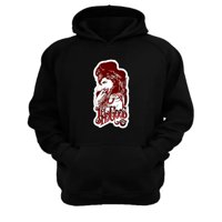 Genérico - Polerón Canguro Amy Winehouse Negro Talla Xs Unisex