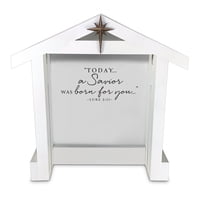 Set De Belén Creche Lighthouse Christian Products, Mdf Blanco