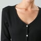thumbnail image 3 of Sweater Rib Botones Mujer Flores 50415-2, 3 of 4