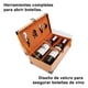 thumbnail image 3 of Caja De Regalo Para Vinos Maleta De Cuero Con Accesorios, 3 of 6