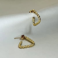Collarbeauty - Aro Bañado En Oro 18K