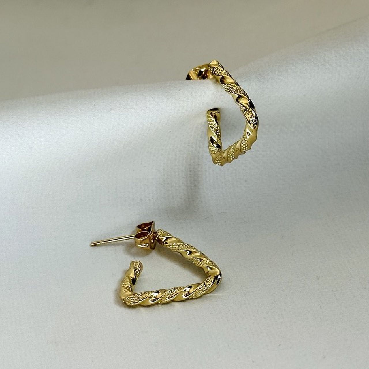 Collarbeauty - Aro Bañado En Oro 18k