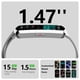 thumbnail image 2 of Smartwatch JYUAJOI rastreador de salud y fitness con 120 modos deportivos, 2 of 7