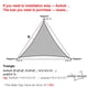 thumbnail image 2 of Vela de sombra triangular SUNNY GUARD 3.7 x 3.7 x 3.7 m color arena, 2 of 8