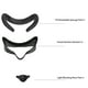 thumbnail image 5 of Compatible con Meta Quest 3S - Soporte de interfaz facial 3 en 1 con almohadilla de espuma de PU y juego de almohadillas nasales de silicona para accesorios de casco de RV-Negro, 5 of 6