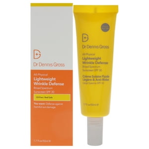 Dr. Dennis Gross - Toda La Defensa Física Ligera Contra Las Arrugas Spf 30 Del Para Unisex - Protector Solar De 1,7 Oz