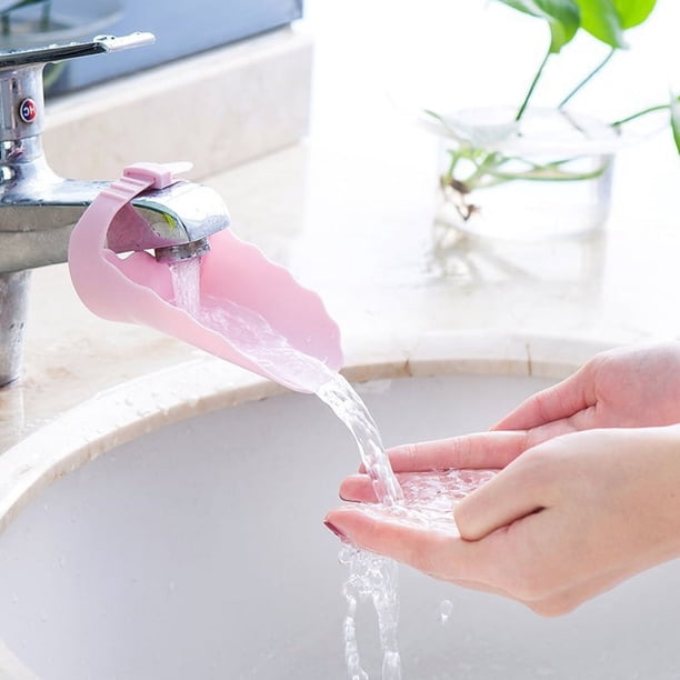 1pc Random Bathroom Faucet Extender Anti Splashing Protective For Baby
