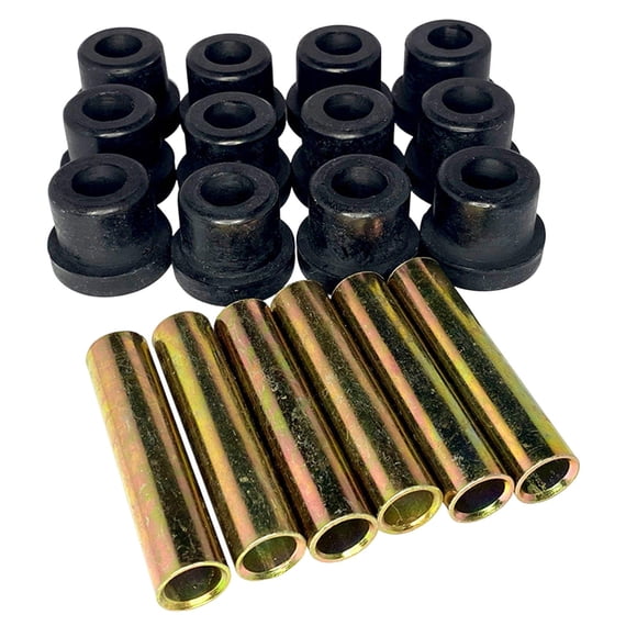 Huskey Club Car Precedent Golf Cart Kit de buje de resorte de hoja trasera para modelos de gas/eléctricos, reemplaza la funda OEM 1015583 y la pieza