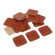 thumbnail image 1 of 20 piezas de cuero de la PU etiquetas hechas a mano etiqueta bricolaje bolsa de ropa artesanía de costura peque?a rosa, 1 of 5