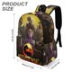 thumbnail image 3 of Mortal Kombat-theme Backpack, Campus style schoolbag Bookbag with Adjustable Shoulder Straps And Large Zip Compartment, Unisex Travel Bags.42x30x15cm, 3 of 6