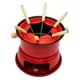 thumbnail image 4 of Juego de ollas para Fondue de hierro fundido, juego de Fondue de queso ligero portátil, pequeño para el hogar, para fiesta de boda, cocina, queso para, 4 of 5