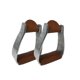 thumbnail image 5 of Estribos Tahoe Tack Adultos de 13 cm con Alivio Angular de Rodilla – Peso Pesado, Estilo Western, 5 of 6