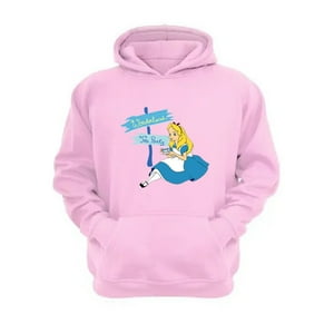 Genérico - Polerón Canguro Alicia Cuentos Infantiles Rosa Talla Xl Unisex