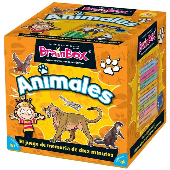 Juego de Mesa Brain Box Animales