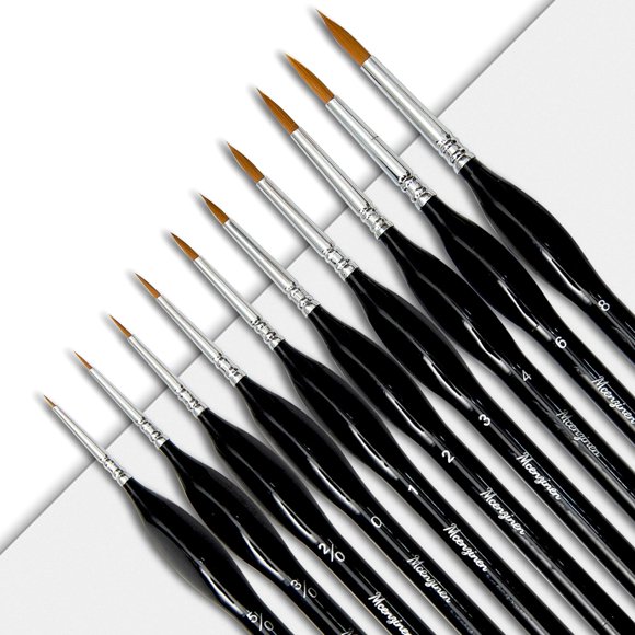 Set de 10 Pinceles de Detalle Mcenzinen