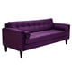 thumbnail image 2 of Sofa Retro 3cg Felpa 00 Morado, 2 of 6