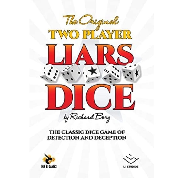 Juego de mesa Mr. B Games Liars Dice 2 Player Edition