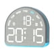 thumbnail image 4 of Reloj Despertador Digital Ligero Para Escritorio, Ideal Para Aulas, Salas De Estar Y El Hogar (gris)., 4 of 5